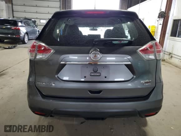 2015 Nissan Rogue SV with VIN KNMAT2MV4FP549620, listed as a Copart auction lot 67777375 with Not provided miles and Salvage title. Bid and sale history available at DreamBid. Image 6.