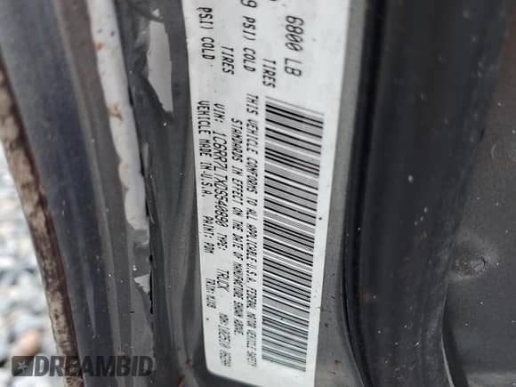 2013 Ram 1500 Big Horn z VIN 1C6RR7LTXDS540890, wystawiony jako Copart lot #80695145 z przebiegiem 183 764 mil mil oraz Szkoda całkowita • Salvage title. Historia ofert i sprzedaży dostępna na DreamBid. Obrazek 12.