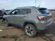 2020 Jeep Compass Limited with VIN 3C4NJDCB1LT101160, listed as a Copart auction lot 54838865 with 38,049 mi miles and Non repairable. Bid and sale history available at DreamBid. Image 2.