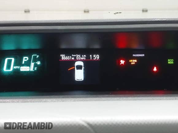 2012 Toyota Prius Two с VIN JTDKDTB37C1519700, выставлен на аукционе IAAI как лот 43453640 с пробегом 86 607 миль миль и . История ставок и продаж доступна на DreamBid. Изображение 7.