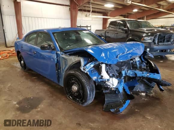 2022 Dodge Charger Police с VIN 2C3CDXKG7NH228590, выставлен на аукционе Copart как лот 83982605 с пробегом 40 295 миль миль и Списание • Salvage title. История ставок и продаж доступна на DreamBid. Изображение 4.