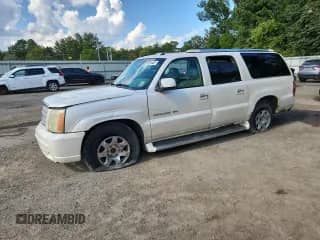 2003 Cadillac Escalade ESV with VIN 3GYFK66N43G243640, listed as a Copart auction lot 81091635 with 247,736 mi miles and Salvage title. Bid and sale history available at DreamBid. Image 1.