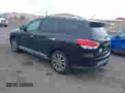 2013 Nissan Pathfinder Platinum with VIN 5N1AR2MN9DC636167, listed as a IAAI auction lot 41518290 with 129,832 mi miles and . Bid and sale history available at DreamBid. Image 3.