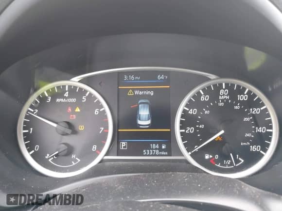 2019 Nissan Sentra S with VIN 3N1AB7AP9KY259164, listed as a IAAI auction lot 43452831 with 53,378 mi miles and . Bid and sale history available at DreamBid. Image 7.