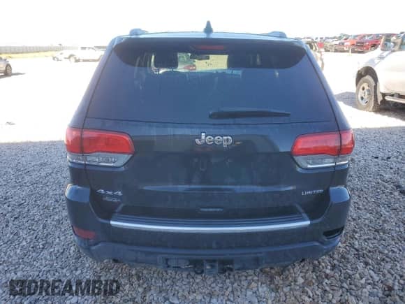 2016 Jeep Grand Cherokee Limited with VIN 1C4RJFBT0GC326680, listed as a Copart auction lot 66802114 with 100,361 mi miles and Salvage title. Bid and sale history available at DreamBid. Image 6.