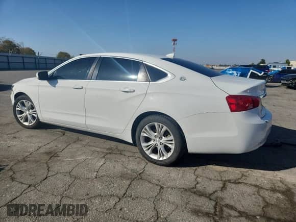 2014 Chevrolet Impala LT with VIN 2G1125S37E9191182, listed as a Copart auction lot 87458795 with 144,049 mi miles and Salvage title. Bid and sale history available at DreamBid. Image 2.