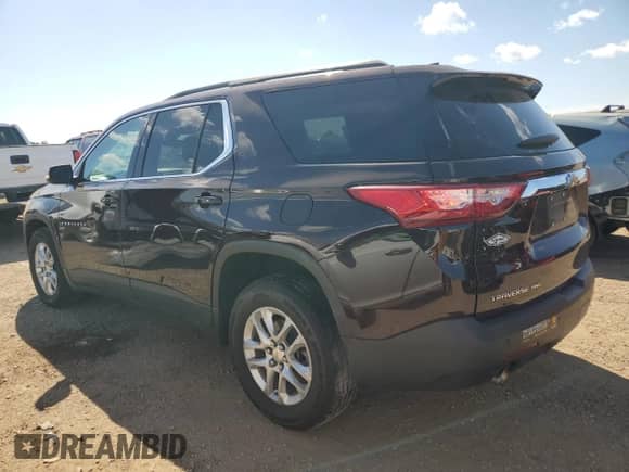 2021 Chevrolet Traverse LT Cloth z VIN 1GNEVGKW8MJ120735, wystawiony jako Copart lot #70633825 z przebiegiem 105 947 mil mil oraz Szkoda całkowita • Salvage title. Historia ofert i sprzedaży dostępna na DreamBid. Obrazek 2.