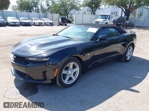 2023 Chevrolet Camaro 1LT with VIN 1G1FB3DX8P0134142, listed as a IAAI auction lot 42901598 with 35,550 mi miles and . Bid and sale history available at DreamBid. Image 2.