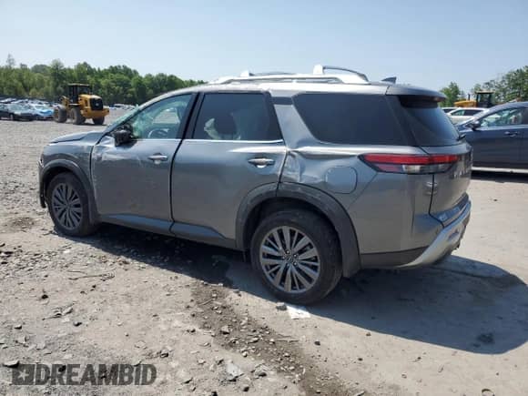 2025 Nissan Pathfinder SL with VIN 5N1DR3CDXSC214076, listed as a Copart auction lot 59267135 with 9,558 mi miles and Salvage title. Bid and sale history available at DreamBid. Image 2.