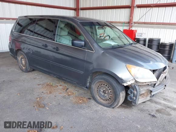 2010 Honda Odyssey LX with VIN 5FNRL3H22AB046762, listed as a IAAI auction lot 42848890 with 222,984 mi miles and . Bid and sale history available at DreamBid. Image 1.