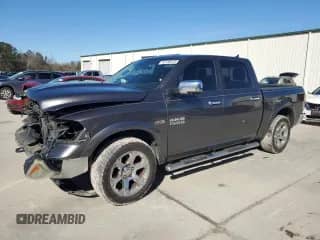 2018 Ram 1500 Laramie с VIN 1C6RR6NT8JS206053, выставлен на аукционе Copart как лот 42736575 с пробегом 187 638 миль миль и Списание • Salvage title. История ставок и продаж доступна на DreamBid. Изображение 1.