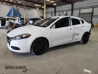 2016 Dodge Dart SXT Sport Blacktop with VIN 1C3CDFFA6GD791260, listed as a Copart auction lot 64203185 with 105,278 mi miles and Salvage title. Bid and sale history available at DreamBid. Image 1.