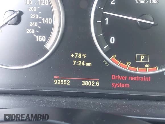 2011 BMW 5 Series 550i с VIN WBAFR9C51BC758567, выставлен на аукционе IAAI как лот 42836224 с пробегом 92 552 миль миль и . История ставок и продаж доступна на DreamBid. Изображение 7.