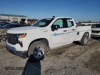 2024 Chevrolet Silverado 1500 Work Truck с VIN 1GCRAAED6RZ283261, выставлен на аукционе Copart как лот 84687384 с пробегом 1 955 миль миль и Списание • Salvage title. История ставок и продаж доступна на DreamBid. Изображение 1.