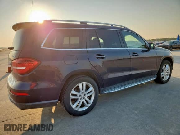 2017 Mercedes-Benz GLS 450 with VIN 4JGDF6EE9HA796613, listed as a Copart auction lot 81257085 with 190,504 mi miles and Clean title. Bid and sale history available at DreamBid. Image 3.