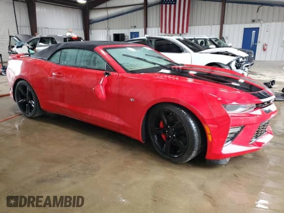 2018 Chevrolet Camaro 2SS с VIN 1G1FH3D73J0172562, выставлен на аукционе Copart как лот 67834775 с пробегом Не указан миль и Списание • Salvage title. История ставок и продаж доступна на DreamBid. Изображение 4.