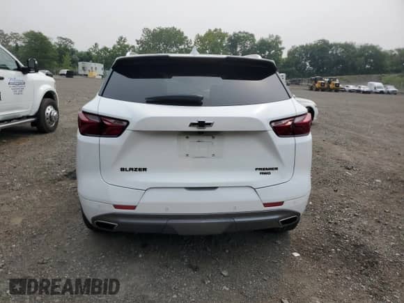 2019 Chevrolet Blazer Premier with VIN 3GNKBKRSXKS644840, listed as a Copart auction lot 67229285 with 60,784 mi miles and Salvage title. Bid and sale history available at DreamBid. Image 6.