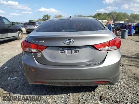 2013 Hyundai Elantra GLS with VIN 5NPDH4AE4DH428514, listed as a Copart auction lot 82034655 with 158,159 mi miles and Salvage title. Bid and sale history available at DreamBid. Image 6.