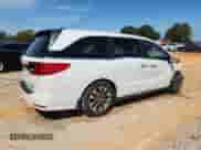 2021 Honda Odyssey EX-L with VIN 5FNRL6H78MB024315, listed as a Copart auction lot 71735525 with 76,098 mi miles and Salvage title. Bid and sale history available at DreamBid. Image 3.