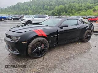 2015 Chevrolet Camaro SS z VIN 2G1FG1EW8F9119933, wystawiony jako Copart lot #62402045 z przebiegiem Nie podano mil oraz Szkoda całkowita • Salvage title. Historia ofert i sprzedaży dostępna na DreamBid. Obrazek 1.