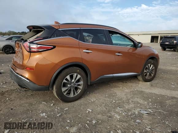 2017 Nissan Murano S with VIN 5N1AZ2MG7HN109689, listed as a Copart auction lot 82347945 with 162,652 mi miles and Salvage title. Bid and sale history available at DreamBid. Image 3.