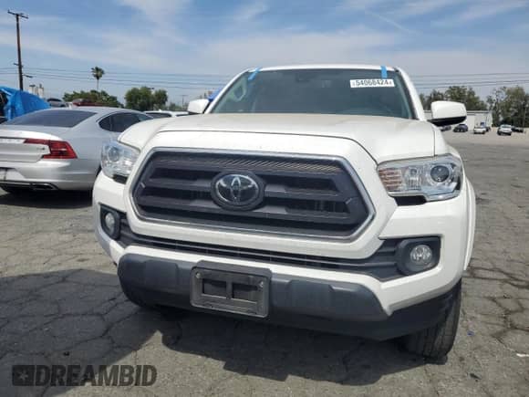 2020 Toyota Tacoma SR5 с VIN 3TMBZ5DN3LM027258, выставлен на аукционе Copart как лот 54068424 с пробегом 37 138 миль миль и Списание • Salvage title. История ставок и продаж доступна на DreamBid. Изображение 5.