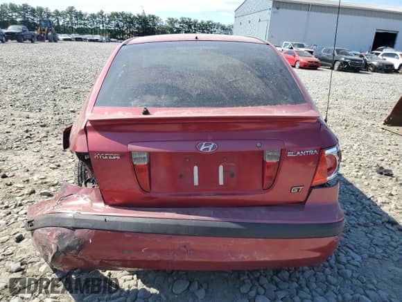 2004 Hyundai Elantra GT z VIN KMHDN56D14U109930, wystawiony jako Copart lot #65430945 z przebiegiem 74 504 mil mil oraz Szkoda całkowita • Salvage title. Historia ofert i sprzedaży dostępna na DreamBid. Obrazek 6.