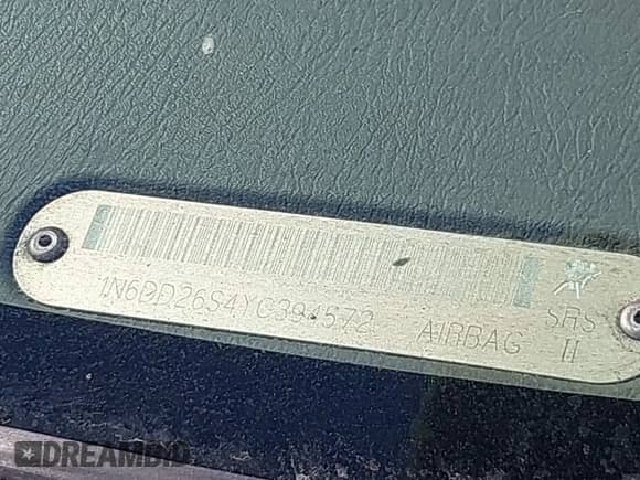 2000 Nissan Frontier XE with VIN 1N6DD26S4YC394572, listed as a IAAI auction lot 42627769 with 207,725 mi miles and . Bid and sale history available at DreamBid. Image 9.