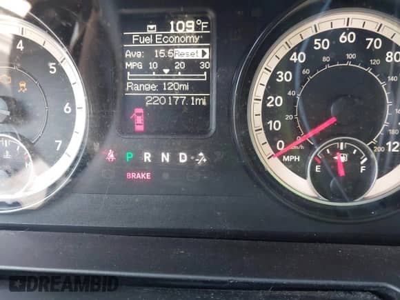 2016 Ram 1500 Express with VIN 1C6RR6FTXGS119326, listed as a IAAI auction lot 42610349 with 220,177 mi miles and . Bid and sale history available at DreamBid. Image 15.