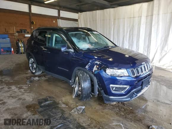 2021 Jeep Compass Limited with VIN 3C4NJDCB6MT568091, listed as a Copart auction lot 84178425 with 65,800 mi miles and Salvage title. Bid and sale history available at DreamBid. Image 4.