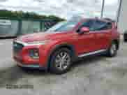 2020 Hyundai Santa Fe SE with VIN 5NMS23AD5LH163057, listed as a Copart auction lot 80560485 with 138,264 mi miles and Salvage title. Bid and sale history available at DreamBid. Image 1.