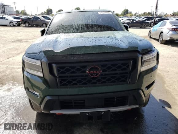 2023 Nissan Frontier Pro-X with VIN 1N6ED1EJ6PN670843, listed as a Copart auction lot 51841865 with 8,825 mi miles and Salvage title. Bid and sale history available at DreamBid. Image 5.