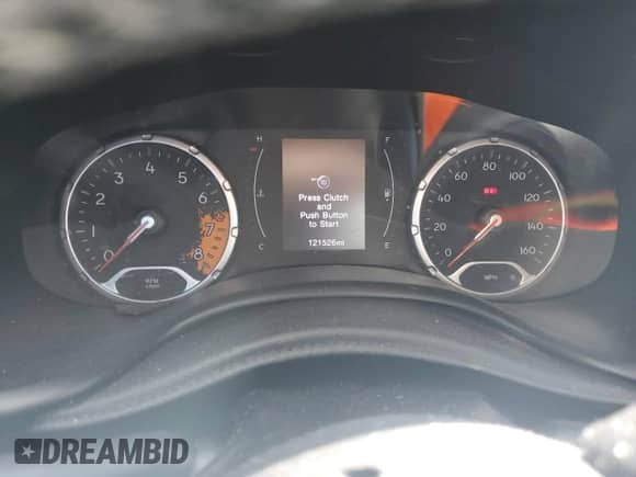 2017 Jeep Renegade Altitude with VIN ZACCJBBH6HPG29616, listed as a Copart auction lot 48911005 with 121,526 mi miles and Salvage title. Bid and sale history available at DreamBid. Image 9.