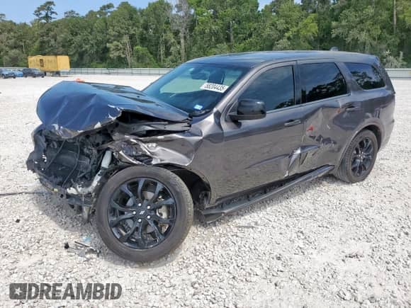 2020 Dodge Durango GT with VIN 1C4RDHDG3LC166341, listed as a Copart auction lot 58204435 with 67,124 mi miles and Salvage title. Bid and sale history available at DreamBid. Image 1.