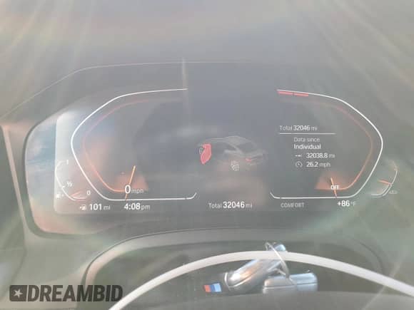 2021 BMW 4 Series 430i z VIN WBA53AP01MCG52316, wystawiony jako Copart lot #71084555 z przebiegiem 32 046 mil mil oraz Czysty tytuł • Clean title. Historia ofert i sprzedaży dostępna na DreamBid. Obrazek 9.