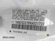 1999 Honda Accord EX z VIN 1HGCG3276XA021722, wystawiony jako IAAI lot #42096737 z przebiegiem 189 452 mil mil oraz . Historia ofert i sprzedaży dostępna na DreamBid. Obrazek 9.