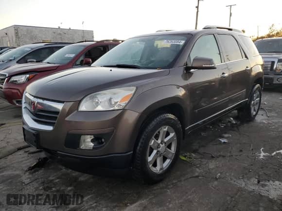 2007 Saturn Outlook XR with VIN 5GZER23727J172307, listed as a Copart auction lot 76263084 with 226,933 mi miles and Salvage title. Bid and sale history available at DreamBid. Image 1.