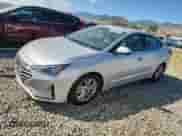 2019 Hyundai Elantra SEL with VIN KMHD84LF6KU874202, listed as a Copart auction lot 80675165 with 45,229 mi miles and Salvage title. Bid and sale history available at DreamBid. Image 1.