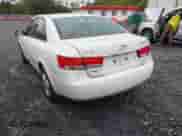 2008 Hyundai Sonata SE with VIN 5NPEU46CX8H317995, listed as a IAAI auction lot 43441426 with 106,460 mi miles and . Bid and sale history available at DreamBid. Image 3.