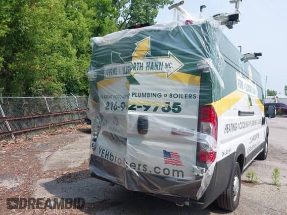 2022 Ram ProMaster Cargo с VIN 3C6MRVJG8NE101096, выставлен на аукционе IAAI как лот 42487404 с пробегом 28 865 миль миль и . История ставок и продаж доступна на DreamBid. Изображение 16.