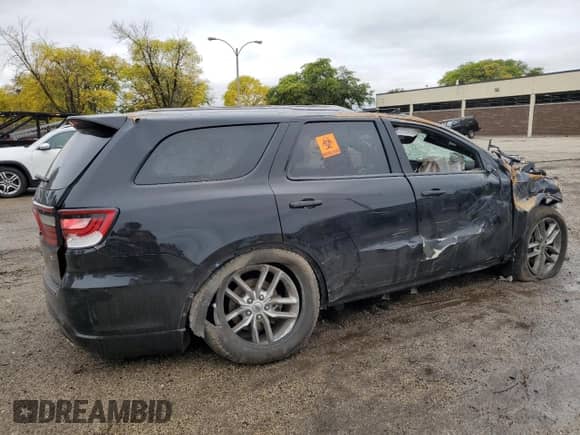 2021 Dodge Durango R/T with VIN 1C4SDJCT9MC555512, listed as a Copart auction lot 86795105 with 87,300 mi miles and Clean title. Bid and sale history available at DreamBid. Image 3.