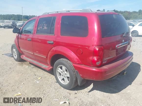 2006 Dodge Durango Limited with VIN 1D4HB58226F164634, listed as a IAAI auction lot 43356436 with 81,161 mi miles and . Bid and sale history available at DreamBid. Image 3.