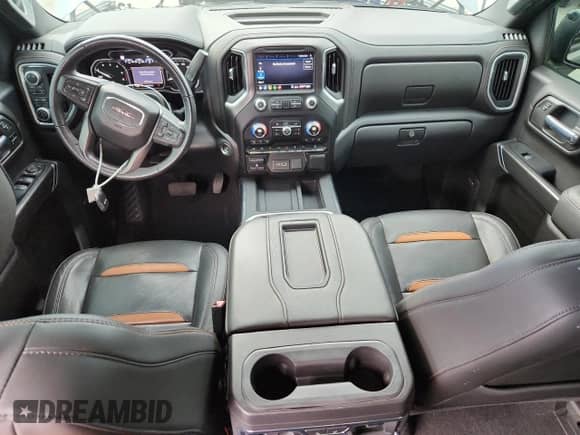 2020 GMC Sierra 1500 AT4 with VIN 3GTU9EET8LG354775, listed as a Copart auction lot 63521415 with 46,467 mi miles and Salvage title. Bid and sale history available at DreamBid. Image 8.