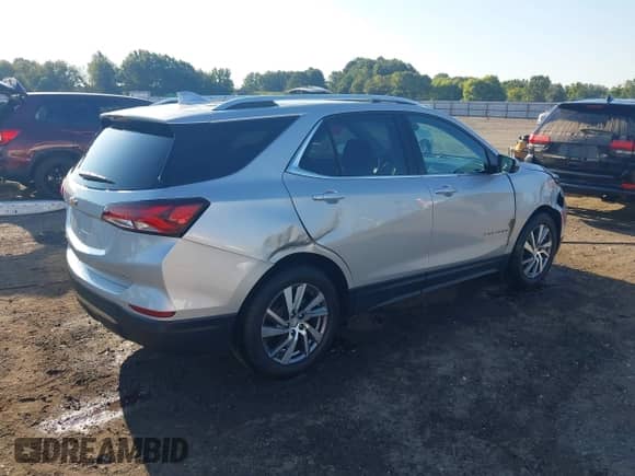 2022 Chevrolet Equinox Premier с VIN 2GNAXXEV7N6133955, выставлен на аукционе IAAI как лот 43008033 с пробегом 73 383 миль миль и . История ставок и продаж доступна на DreamBid. Изображение 4.