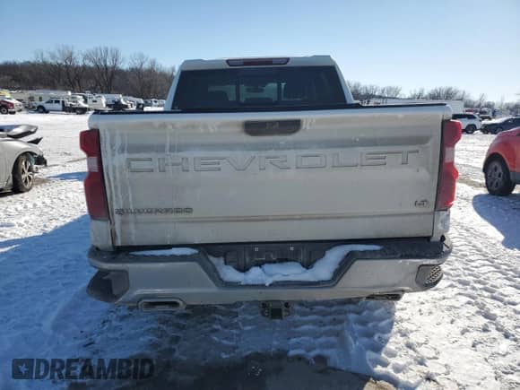 2020 Chevrolet Silverado 1500 LT с VIN 3GCUYDET3LG292120, выставлен на аукционе Copart как лот 45166795 с пробегом 72 714 миль миль и Списание • Salvage title. История ставок и продаж доступна на DreamBid. Изображение 6.
