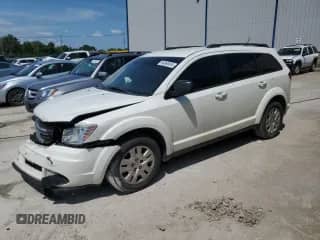 2018 Dodge Journey SE with VIN 3C4PDCAB2JT196001, listed as a Copart auction lot 68869045 with 127,746 mi miles and Non repairable. Bid and sale history available at DreamBid. Image 1.