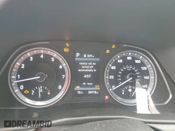 2023 Hyundai Sonata SEL с VIN KMHL64JA4PA311540, выставлен на аукционе Copart как лот 80010235 с пробегом 34 918 миль миль и Списание • Salvage title. История ставок и продаж доступна на DreamBid. Изображение 9.