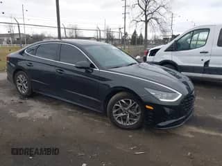2023 Hyundai Sonata SEL with VIN KMHL64JA1PA310104, listed as a IAAI auction lot 41785380 with 20,335 mi miles and . Bid and sale history available at DreamBid. Image 1.