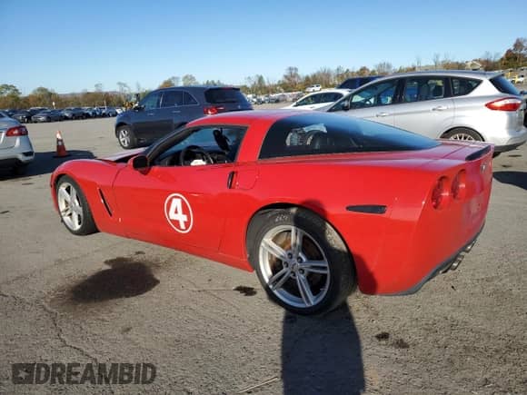 2008 Chevrolet Corvette with VIN 1G1YY26W785118816, listed as a Copart auction lot 90146895 with 54,040 mi miles and Salvage title. Bid and sale history available at DreamBid. Image 2.