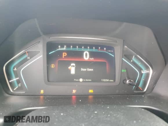 2018 Honda Odyssey LX with VIN 5FNRL6H26JB084304, listed as a Copart auction lot 81229585 with 110,204 mi miles and Salvage title. Bid and sale history available at DreamBid. Image 9.